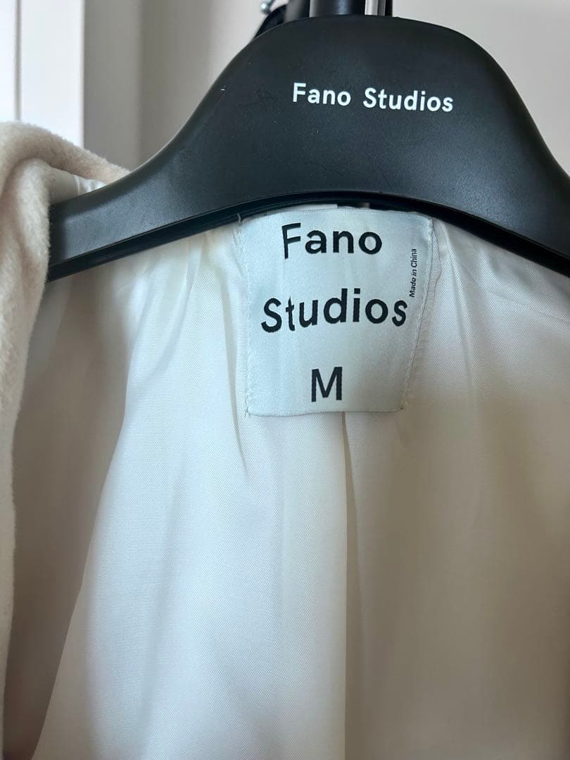 Fano Studios フードダッフルロングコート アイボリーFC19W140