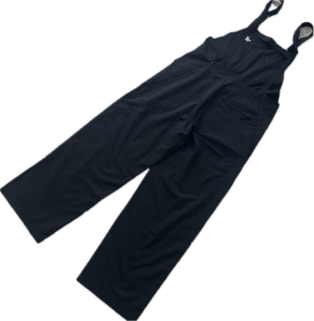 【美品】ザノースフェイス　サロペット　オーバーオール　L　ブラック　アウトドア