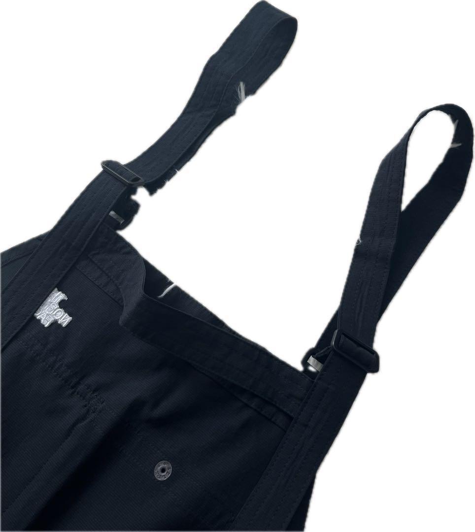 【美品】ザノースフェイス　サロペット　オーバーオール　L　ブラック　アウトドア