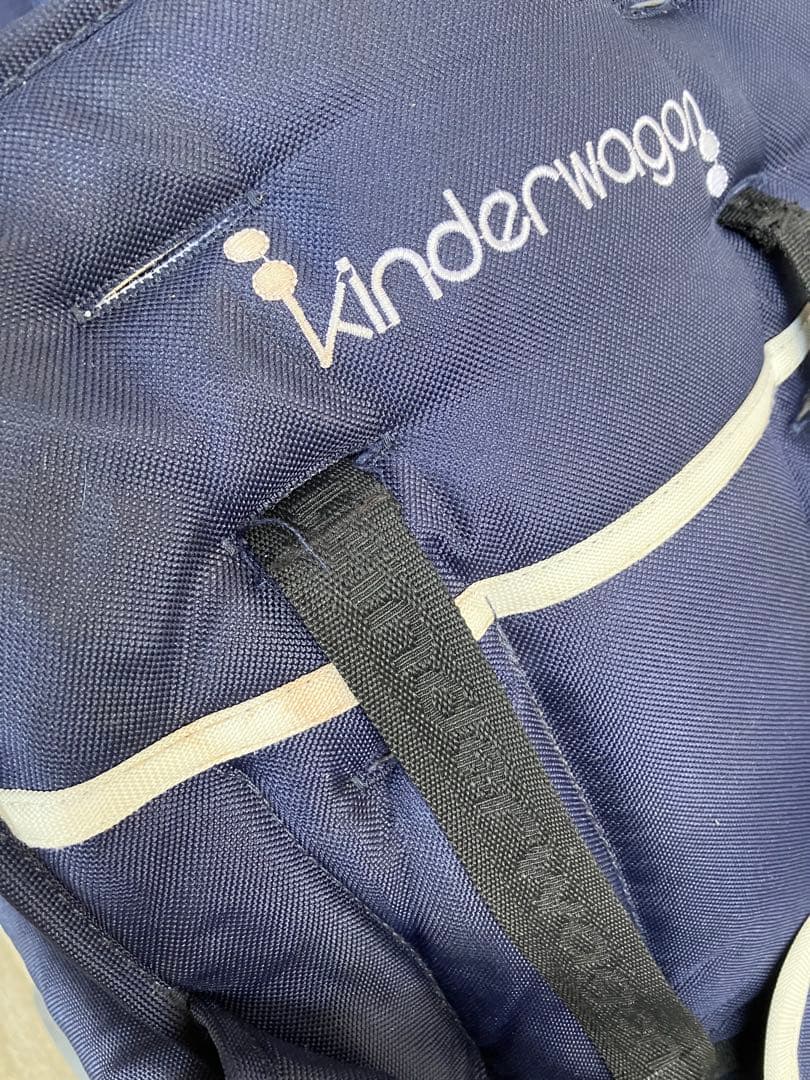 kinderwagon 2人乗ベビーカー DUO シティHOP ネイビー