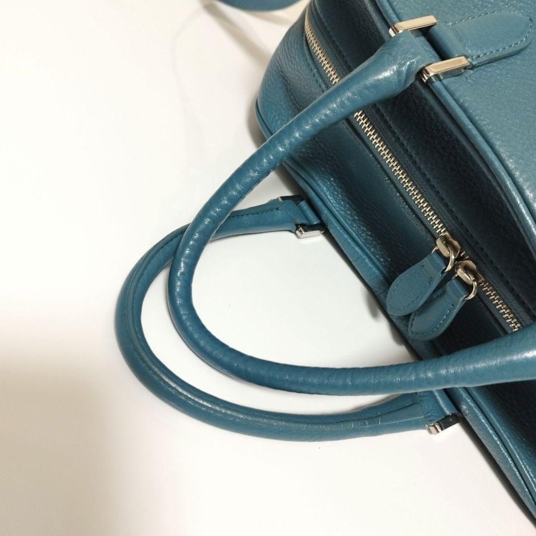 美品☆　NAGATANI 2WAY　ボストンバッグ　ショルダーバッグ　レザー