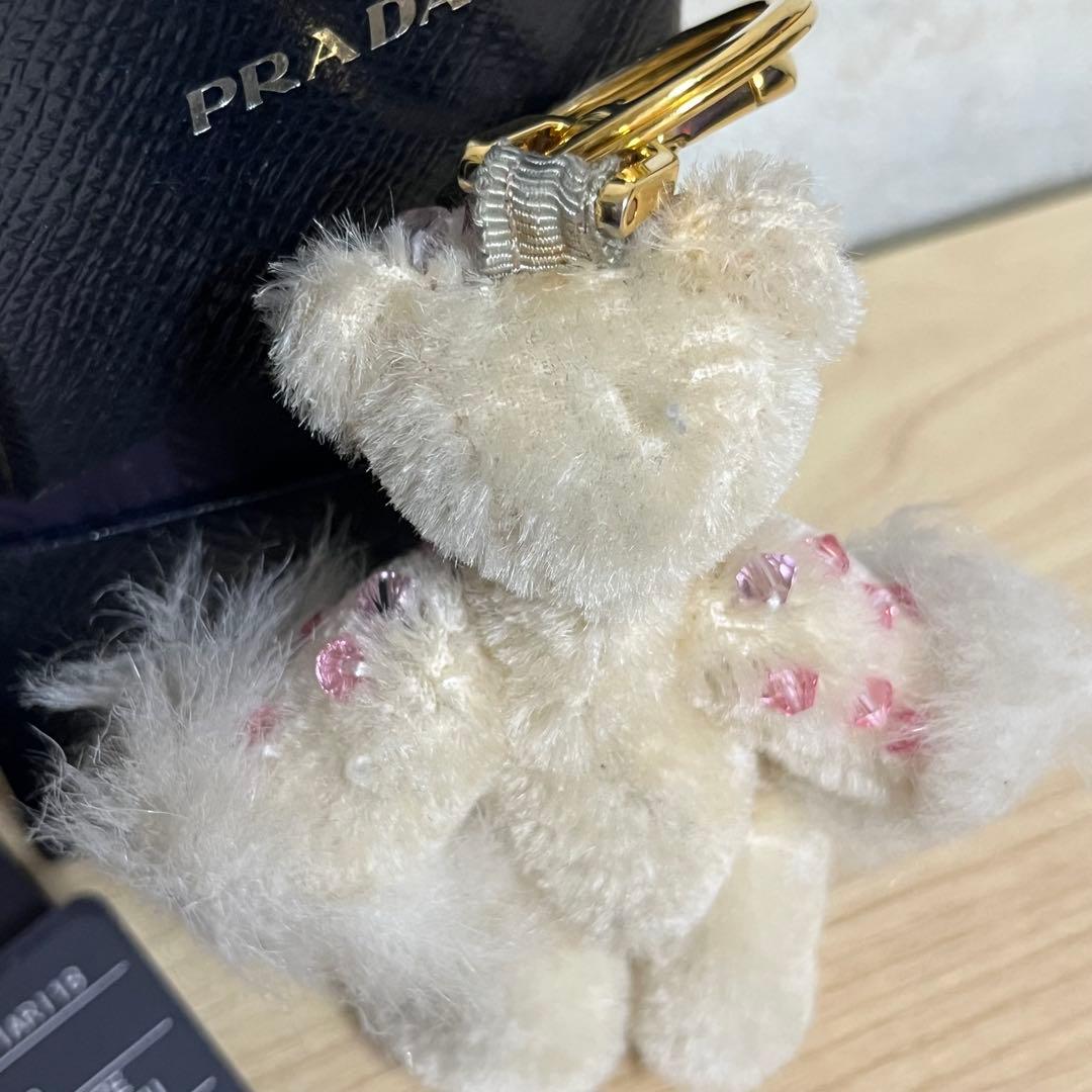 PRADA くま♡ チャーム　キーホルダー