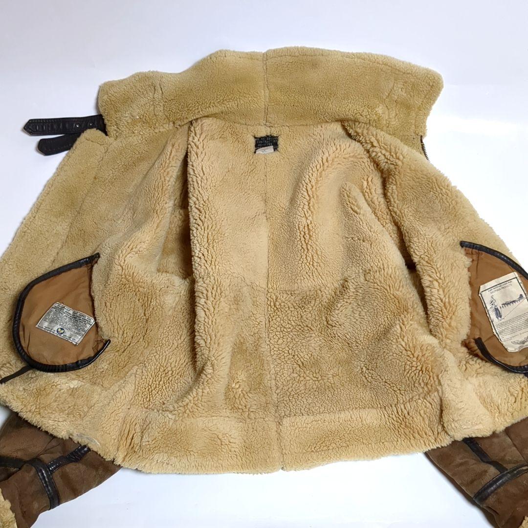 ✨AVIREX✨ムートンジャケット B3 40 シープレザー Lサイズ