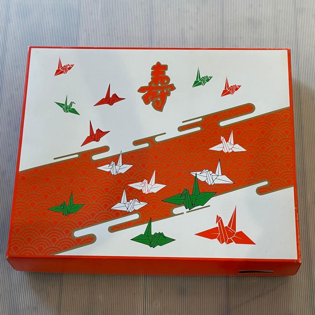 七五三用 はこせこ　朱色と金　草履・バッグ・小物セット　18㎝ 和装