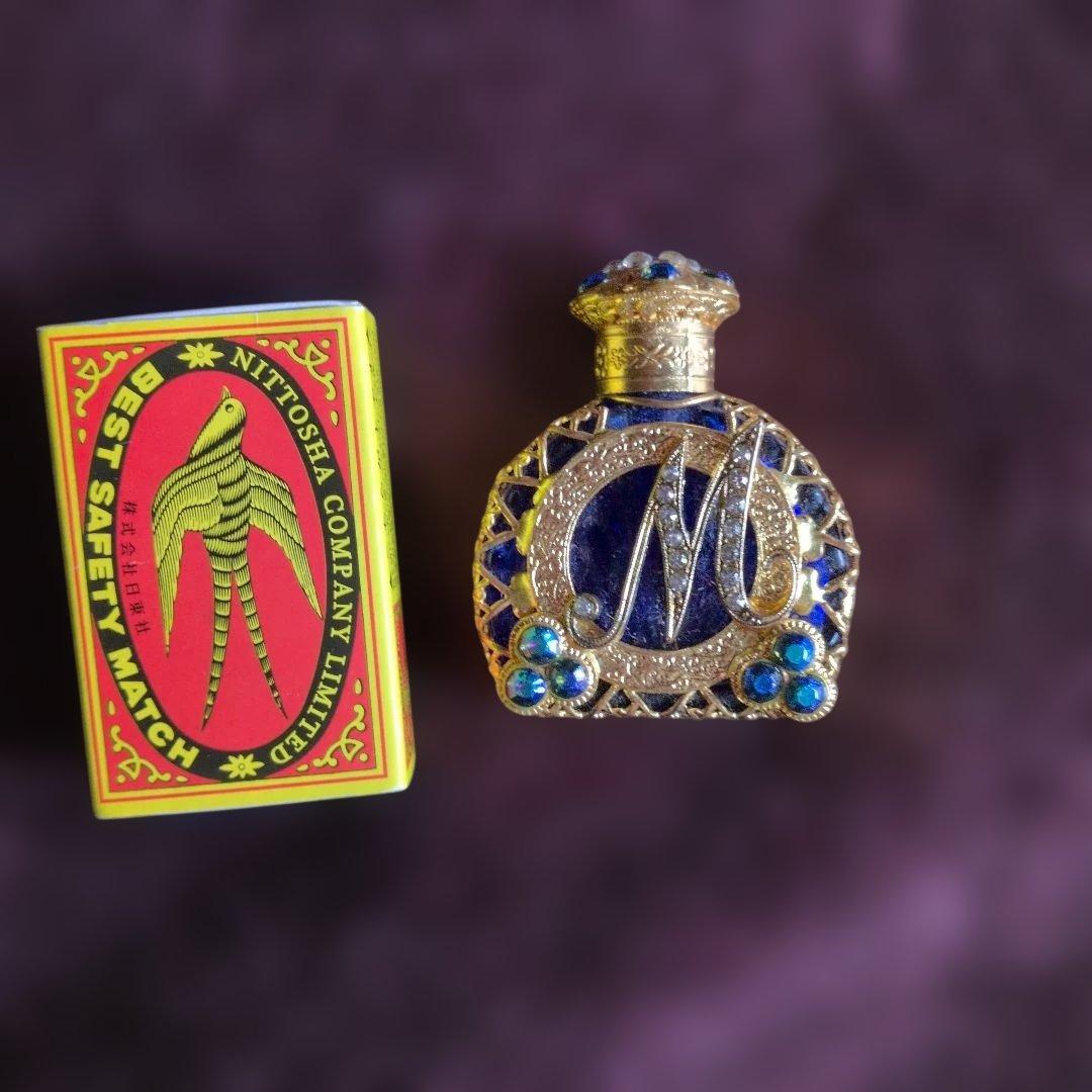 チェコガラス香水瓶蚤の市セット