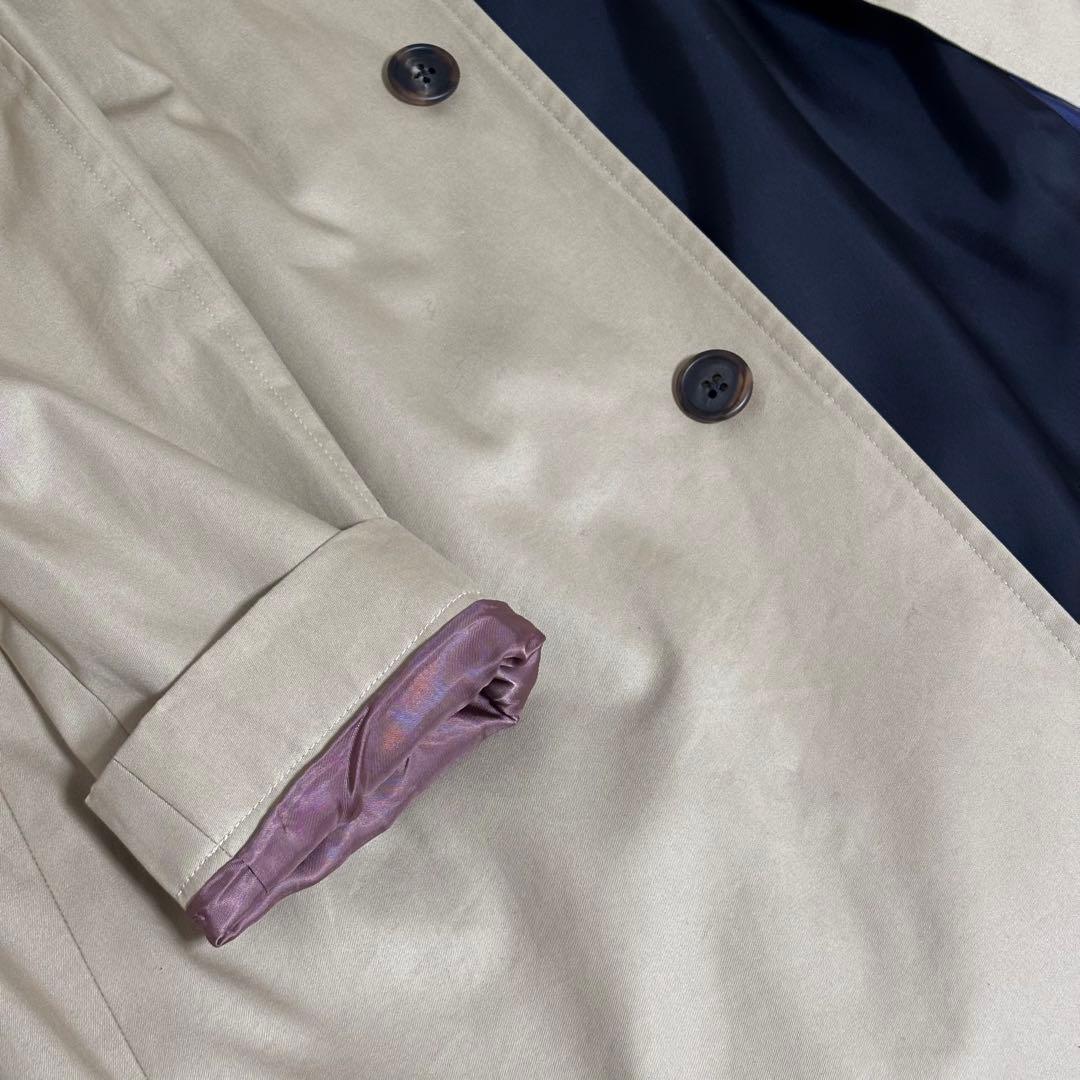 Paul Smith ポールスミス ステンカラーコート ベージュ ライナー付き