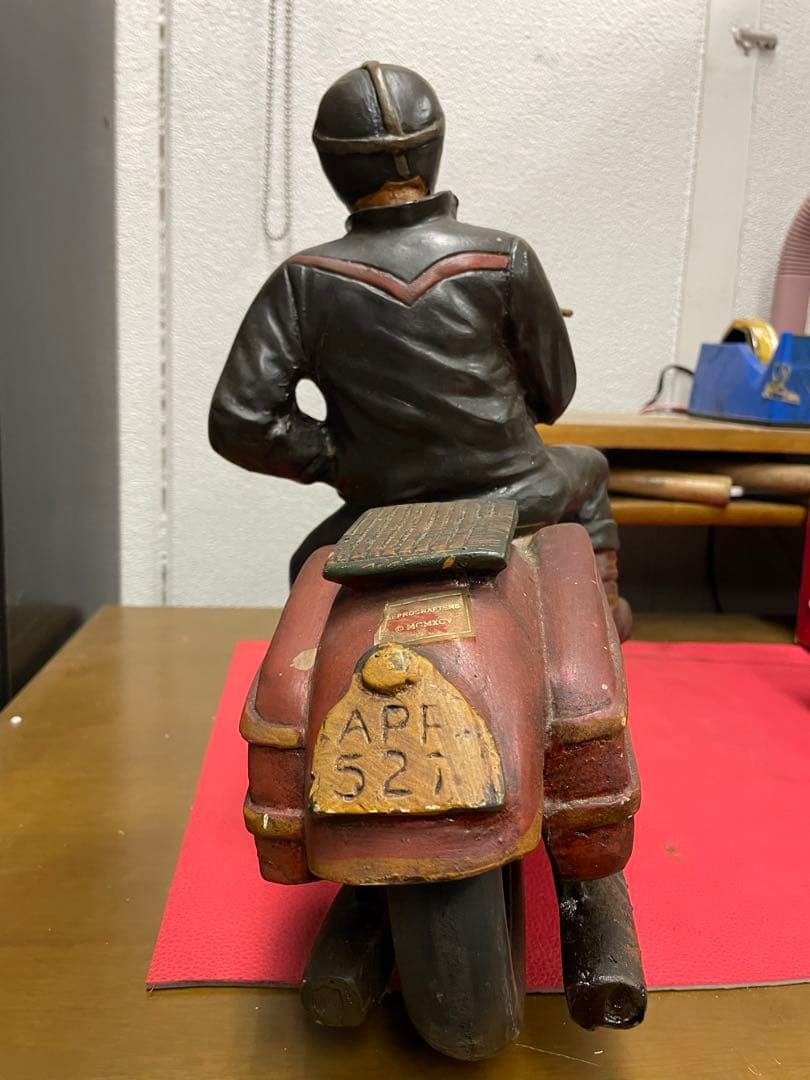 アメリカンビンテージバイク　置き物