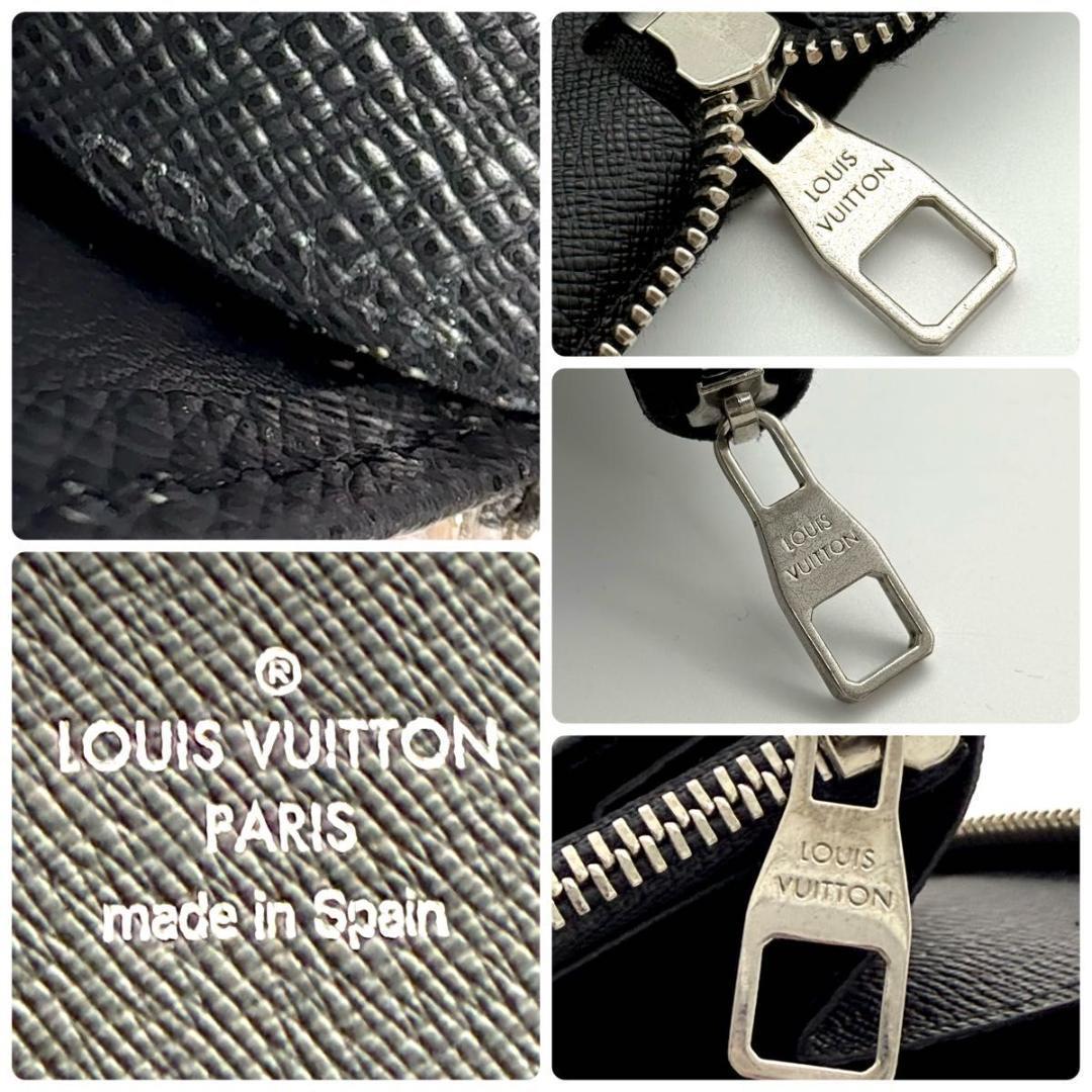 【最高級美品】ルイヴィトン ダミエ グラフィット ジッピーオーガナイザー メンズ