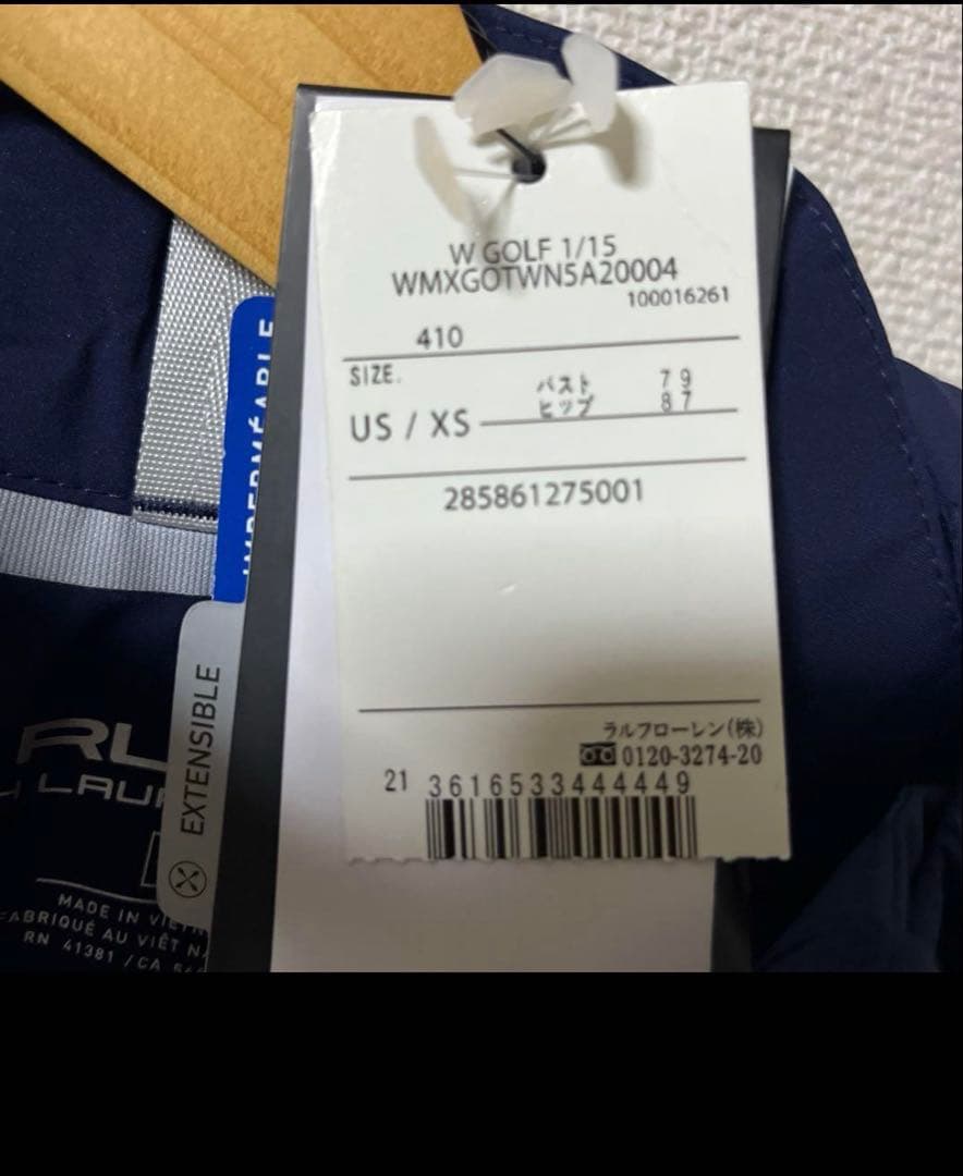 新品未使用　RLXゴルフレディースウェア