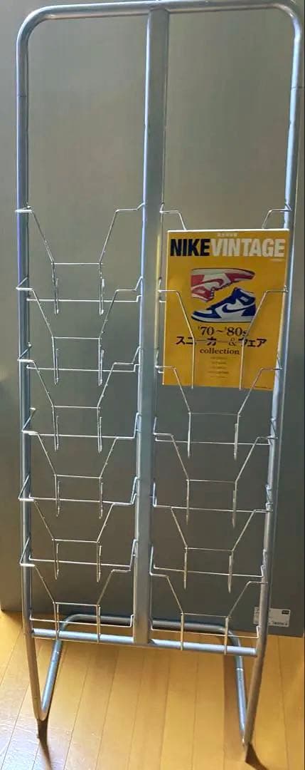 スチールワイヤーマガジンラックスタンド　インダストリアル　ブルックリン