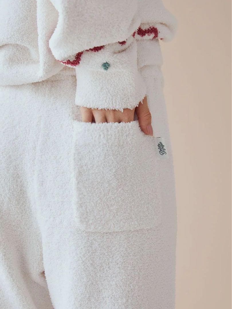 新品 ジェラートピケ ノルディックプルオーバー&ロングパンツ セット