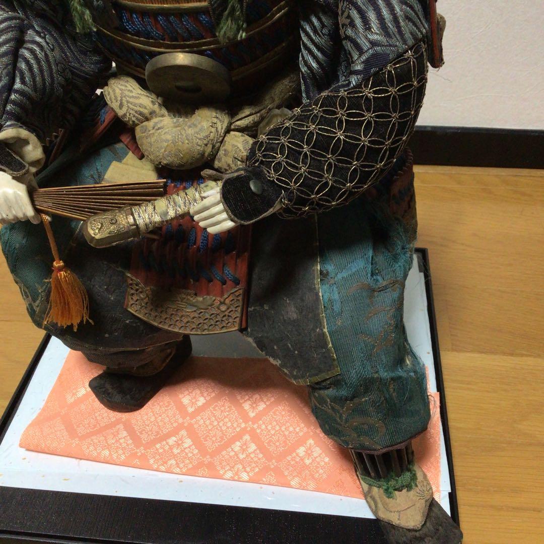 武者人形　五月人形　加藤清正　骨董　アンティーク　江戸　明治　武士　武将　侍