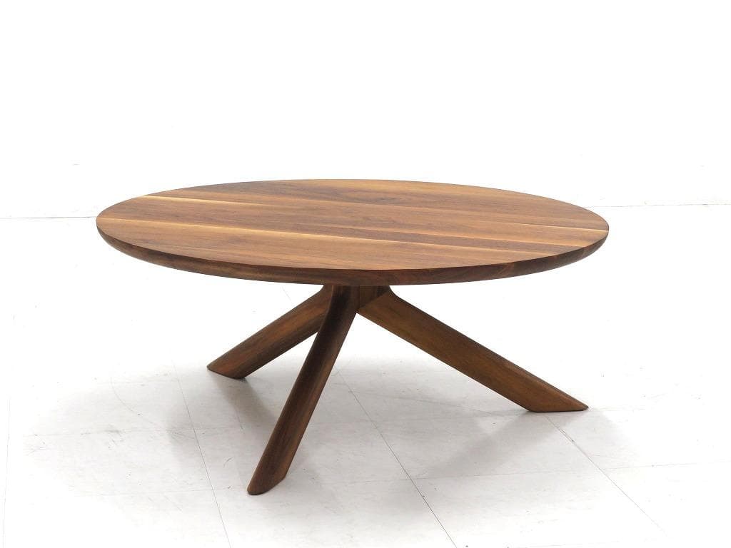 展示品　エスティック　ウォールナット　無垢材　コーヒーテーブル　サイドテーブル