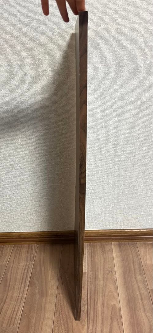 無印良品ステンレスユニットシェルフウォールナット材引き出し、ガラス戸付き