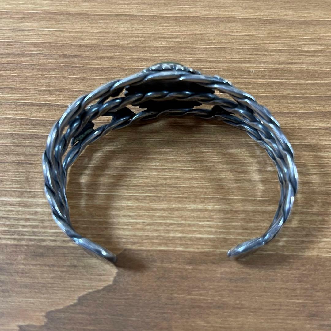 元値16万希少1940'sビンテージ ターコイズ ナバホバングル ナバホ族