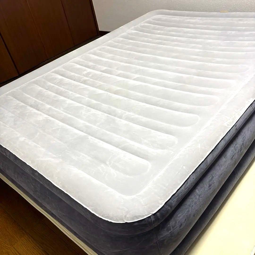 INTEX インテックス エアーベッド ダブル 電動ポンプ内蔵
