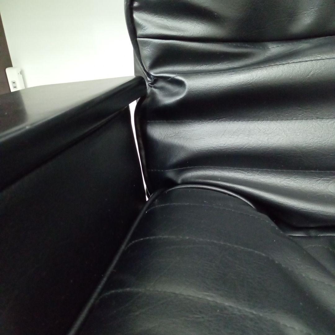 北九州市福岡市限定　回転座椅子　折りたたみ　リクライニング　肘置き収納ポケット