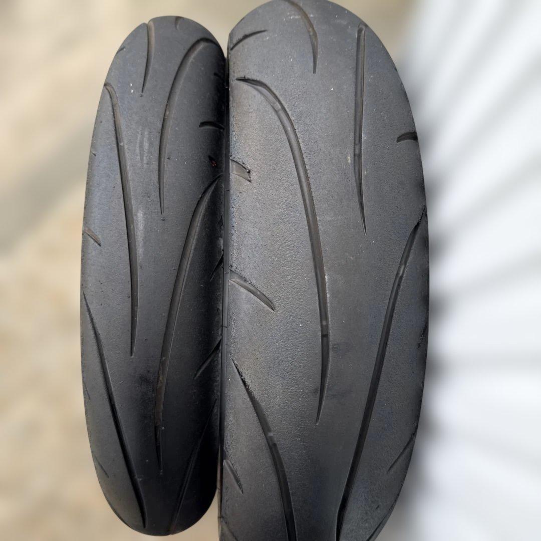 ダンロップ Q-LITE 110/70-17 140/70-17 2本セット