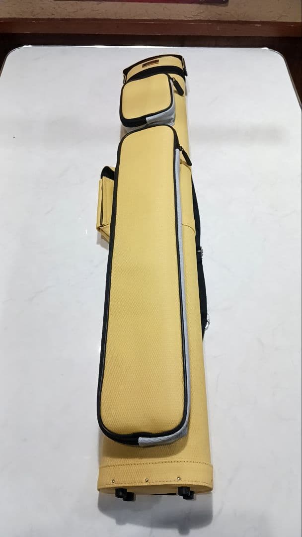 新品未使用ADAM ビリヤードキューケース イエロー