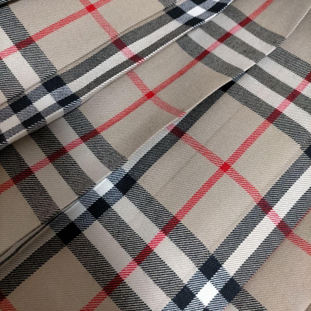 【極美品】BURBERRY’S ノバチェック ウール 2wayプリーツスカート