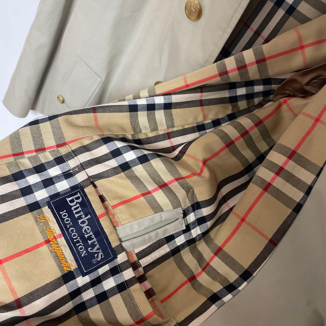 BURBERRYS バーバリーズ コットン トレンチコート ベージュ 中古