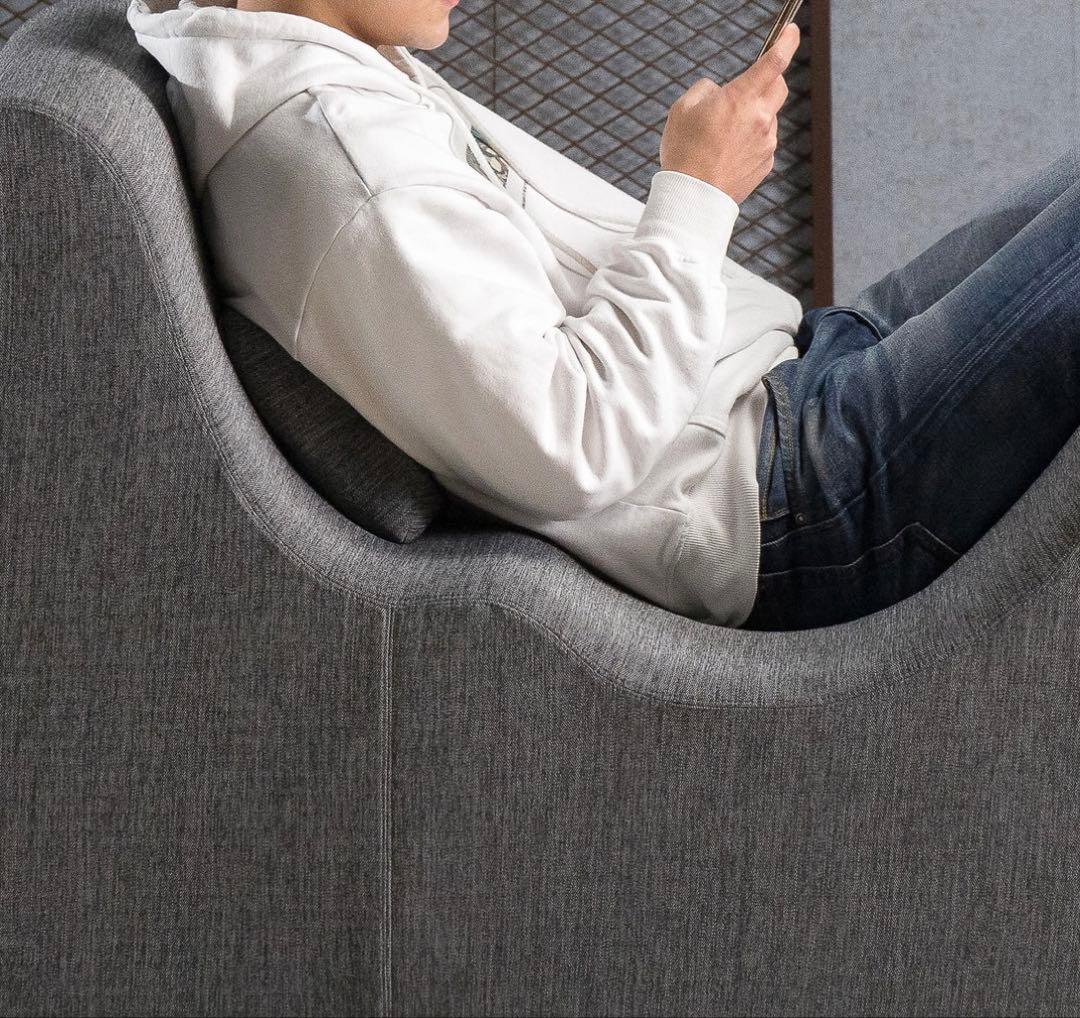 【引渡限定】愛知岐阜 ジヌス ソファ Zero Gravity チェア グレイ