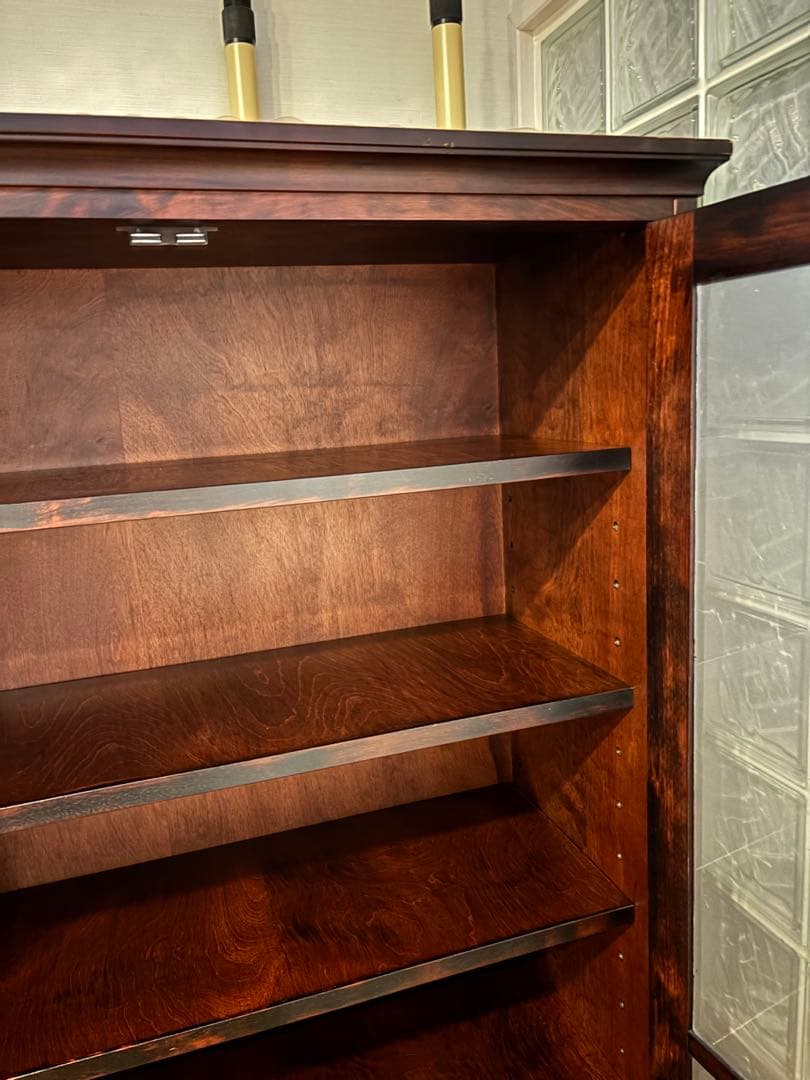 和光　北海民芸　書棚90