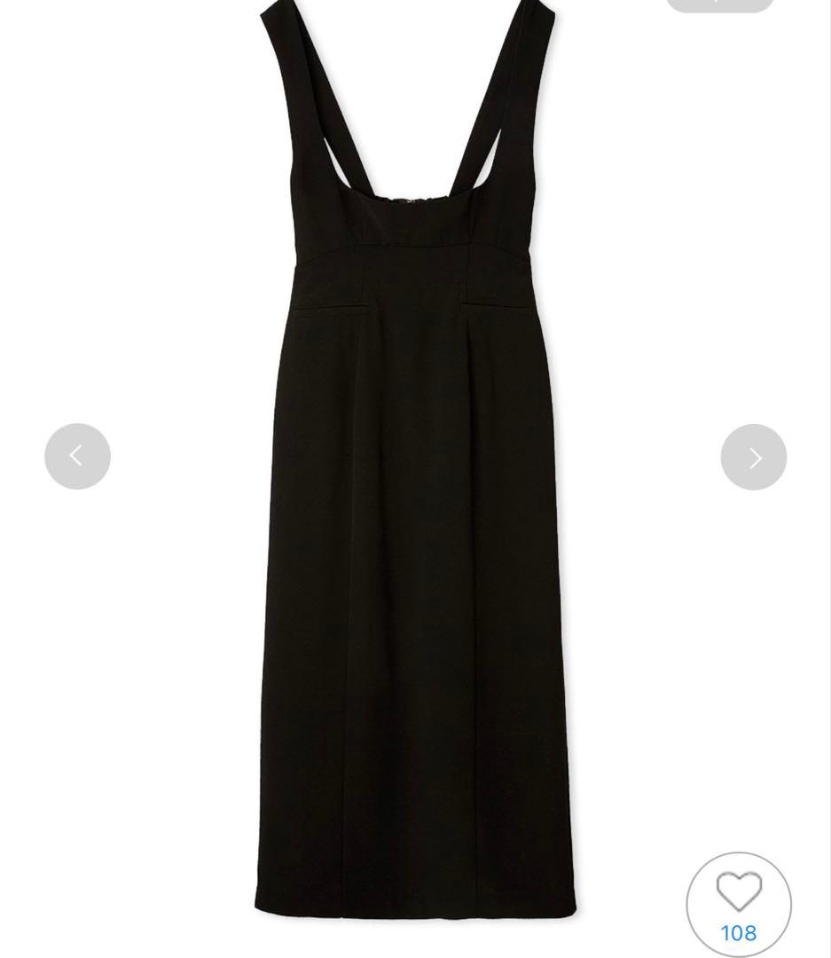 新品 25秋冬 SNIDEL タイトジャンスカ ブラック