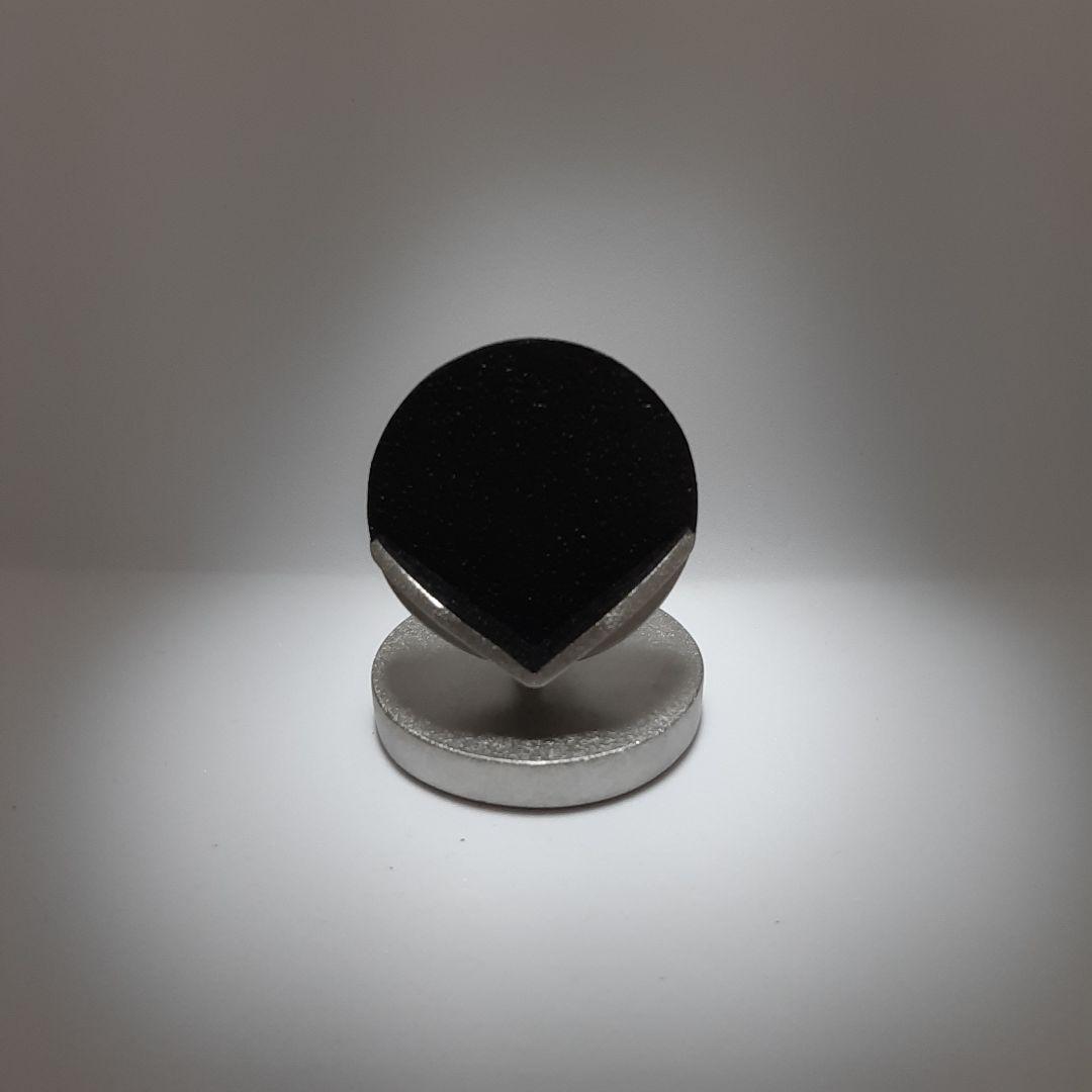 懐中時計スタンド　角度可変式横蓋懐中時計ディスプレイスタンド　ブラック