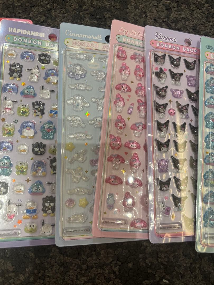 正規品サンリオミニボンボンドロップ８枚