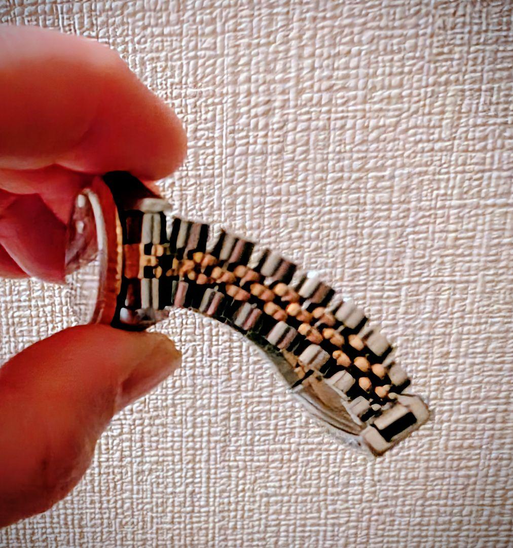 ROLEXロレックス デイトジャストコンビ 10Pダイヤ 中古 レディース