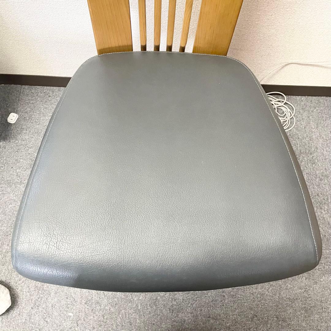 カリモク CD34モデル ダイニングチェア 合成皮革張 オーク材④ F