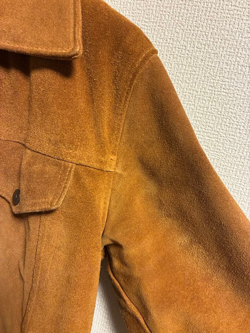 schott ショット　3rd スウェードトラッカージャケット 36サイズ