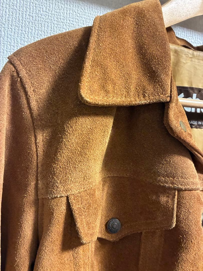 schott ショット　3rd スウェードトラッカージャケット 36サイズ