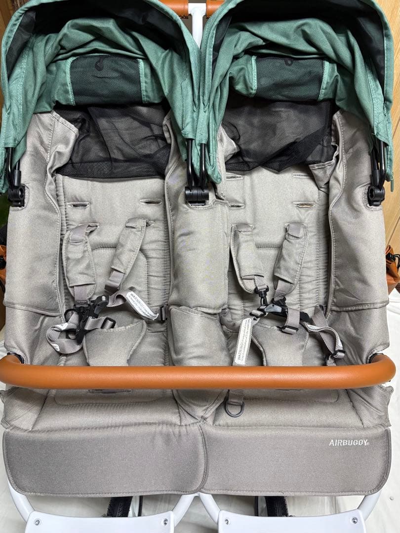 エアバギー ココ ダブル EX フロムバース 2人乗り ベビーカー 美品 新生児