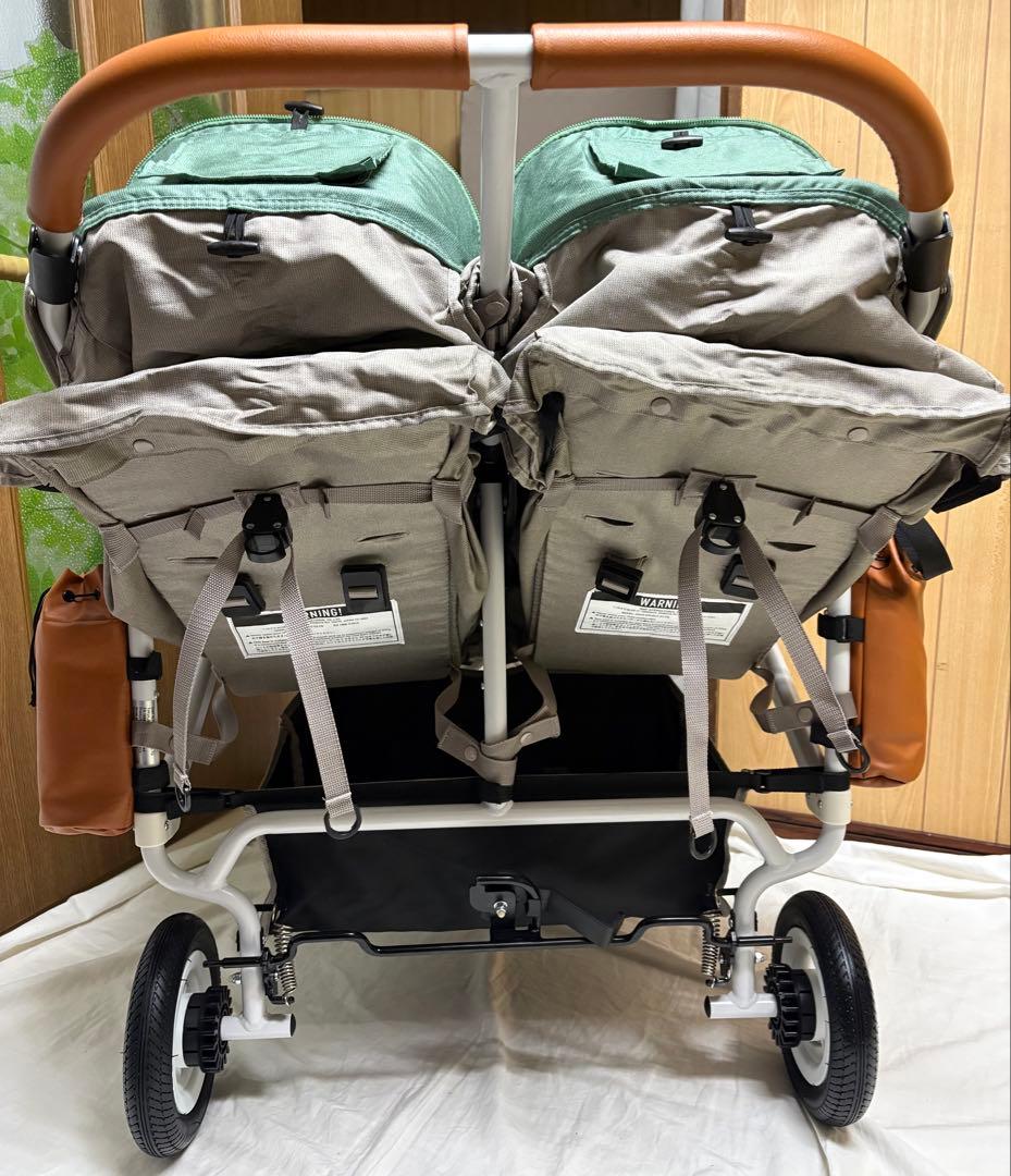 エアバギー ココ ダブル EX フロムバース 2人乗り ベビーカー 美品 新生児