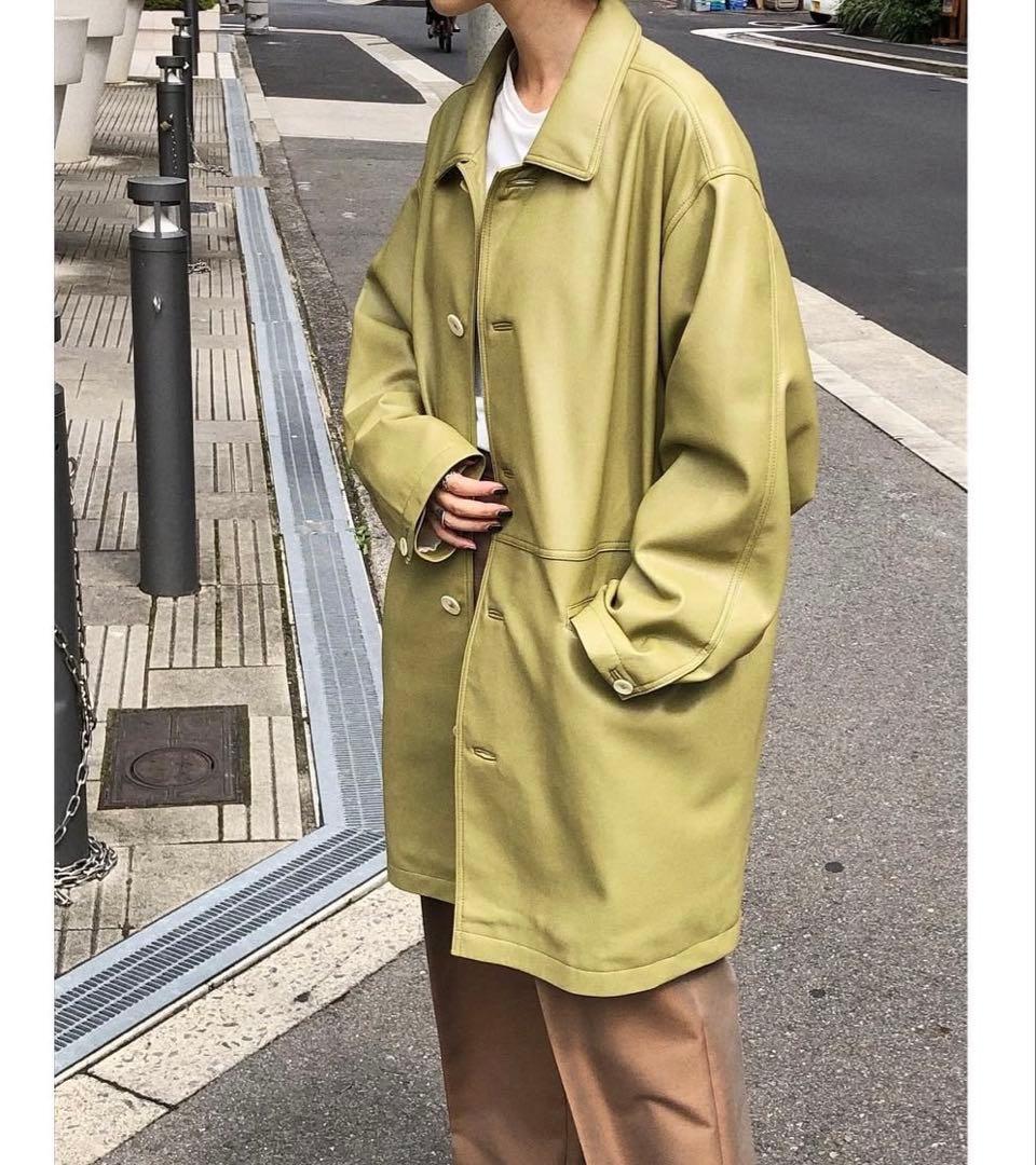 【TODAYFUL】Ecoleather Over Jacket