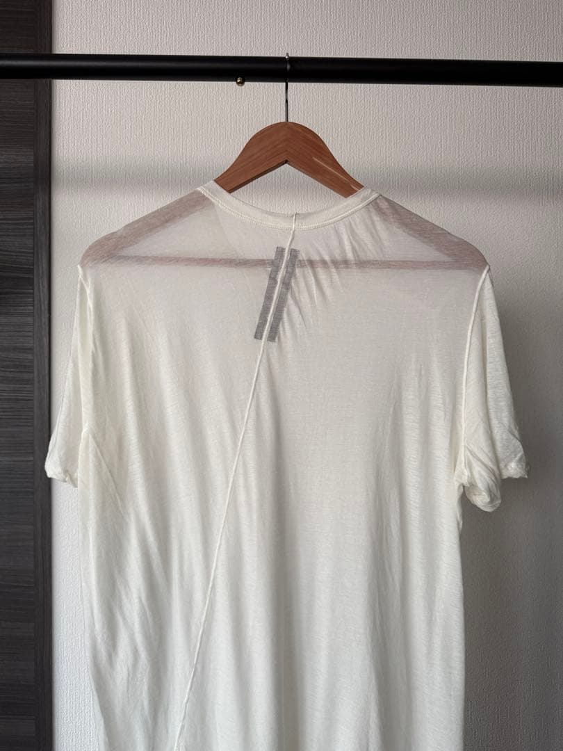 Rick Owens シアーTシャツ 半袖 MILK ホワイト イタリア製 S