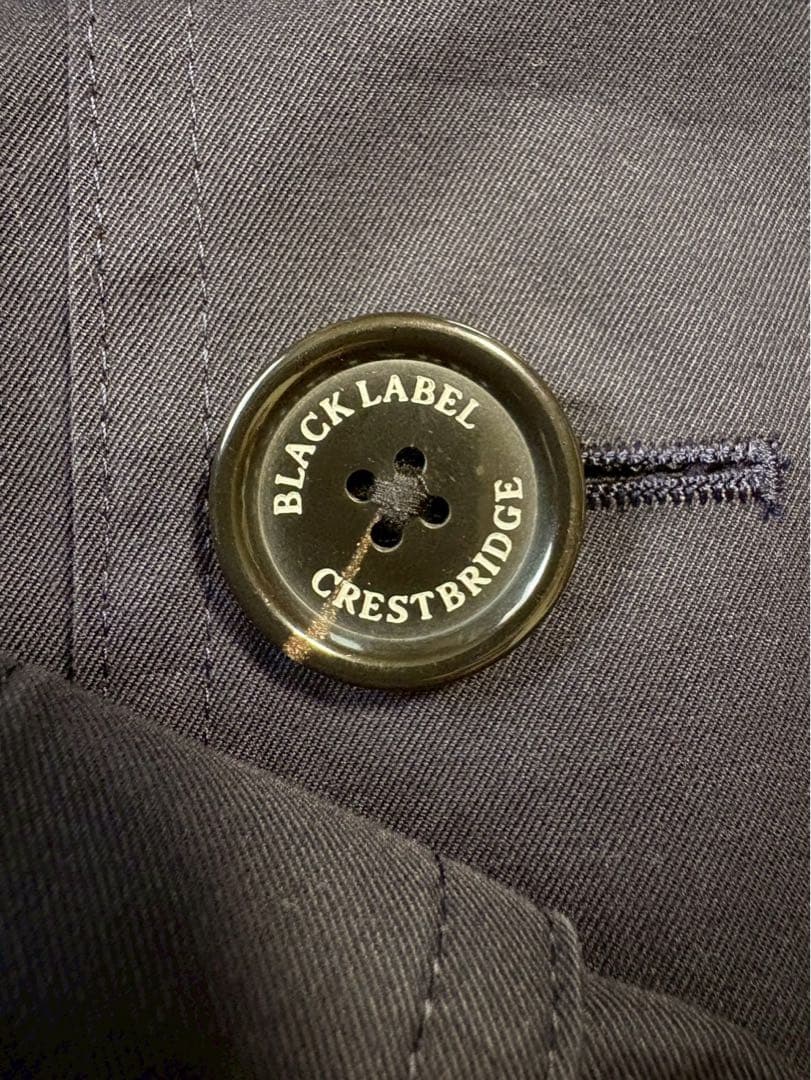 【美品】ブラックレーベルクレストブリッジ　トレンチコート　ライナー付