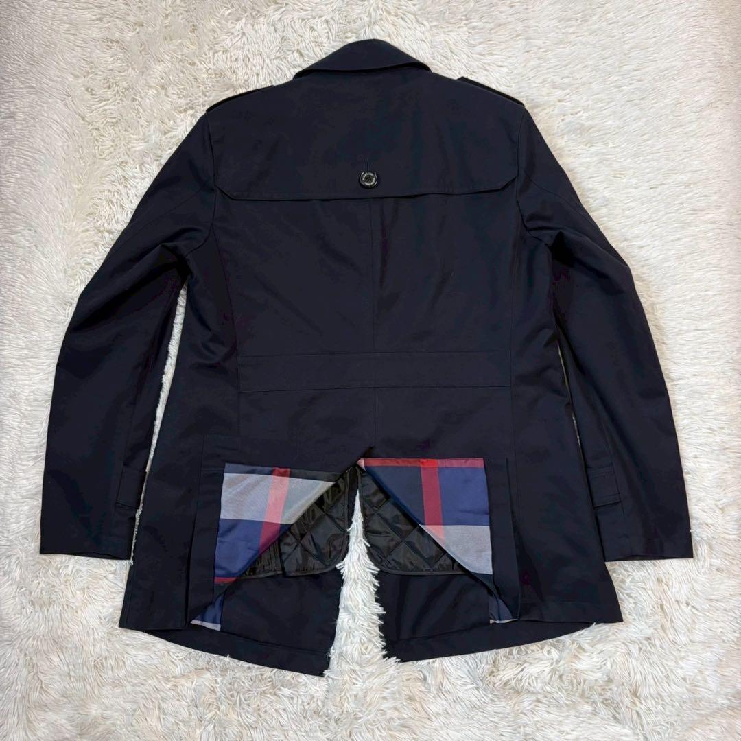 【美品】ブラックレーベルクレストブリッジ　トレンチコート　ライナー付