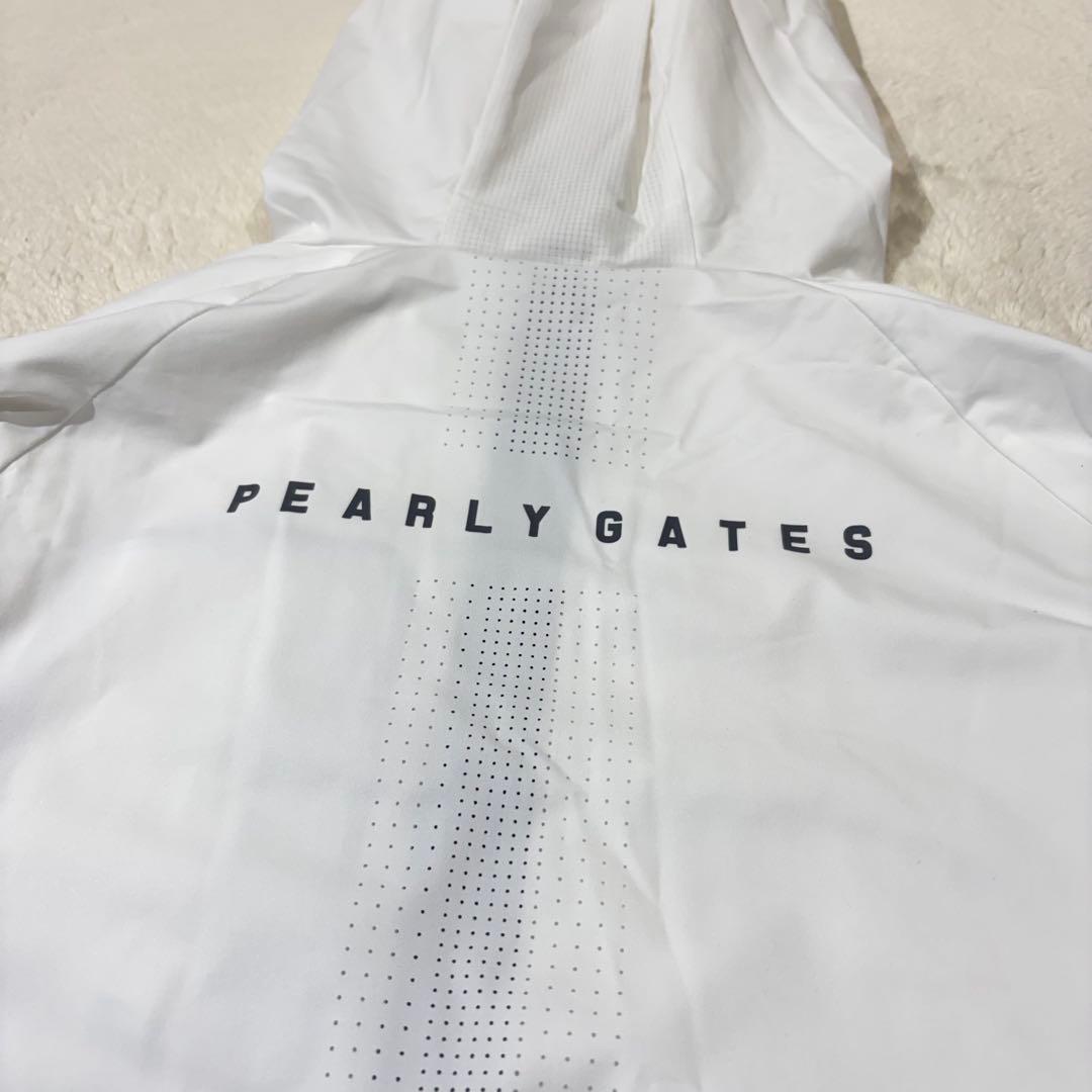 《美品》PEARLY GATES フード付 ジップ ナイロンジャケット ゴルフ