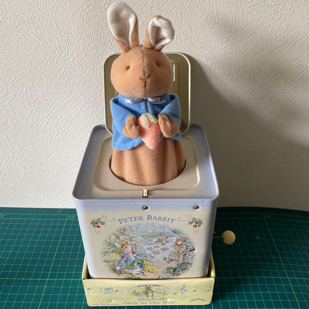 ピーターラビット Musical Jack In The Box オルゴール