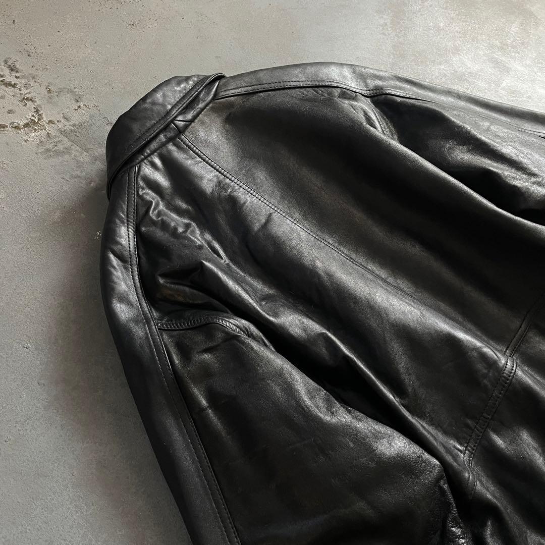 type A-2“durante“羊革“短丈“bomber jacket