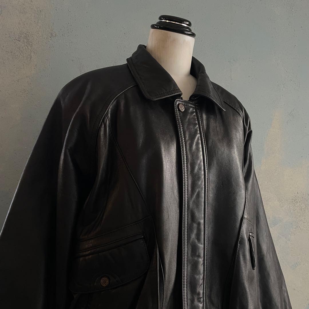 type A-2“durante“羊革“短丈“bomber jacket