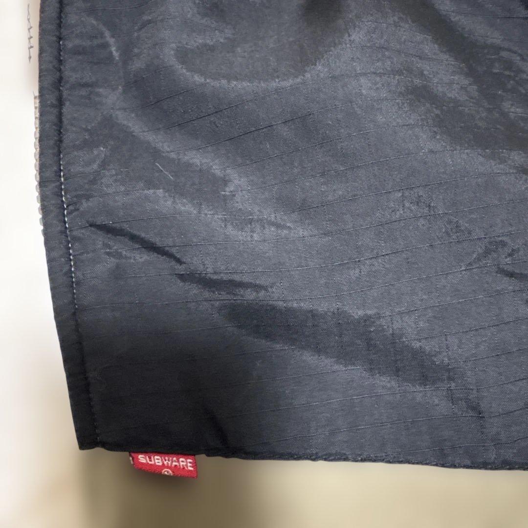 SUBWARE フリースパンツ オリーブ/ブラック