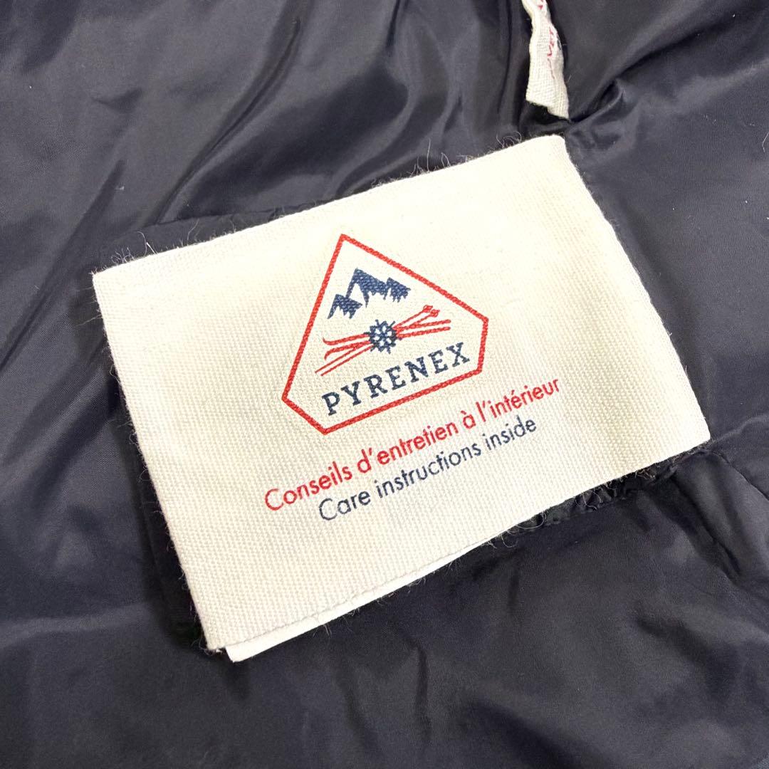 ピレネックス スプートニクロング ソフト ダウンジャケット ネイビー M