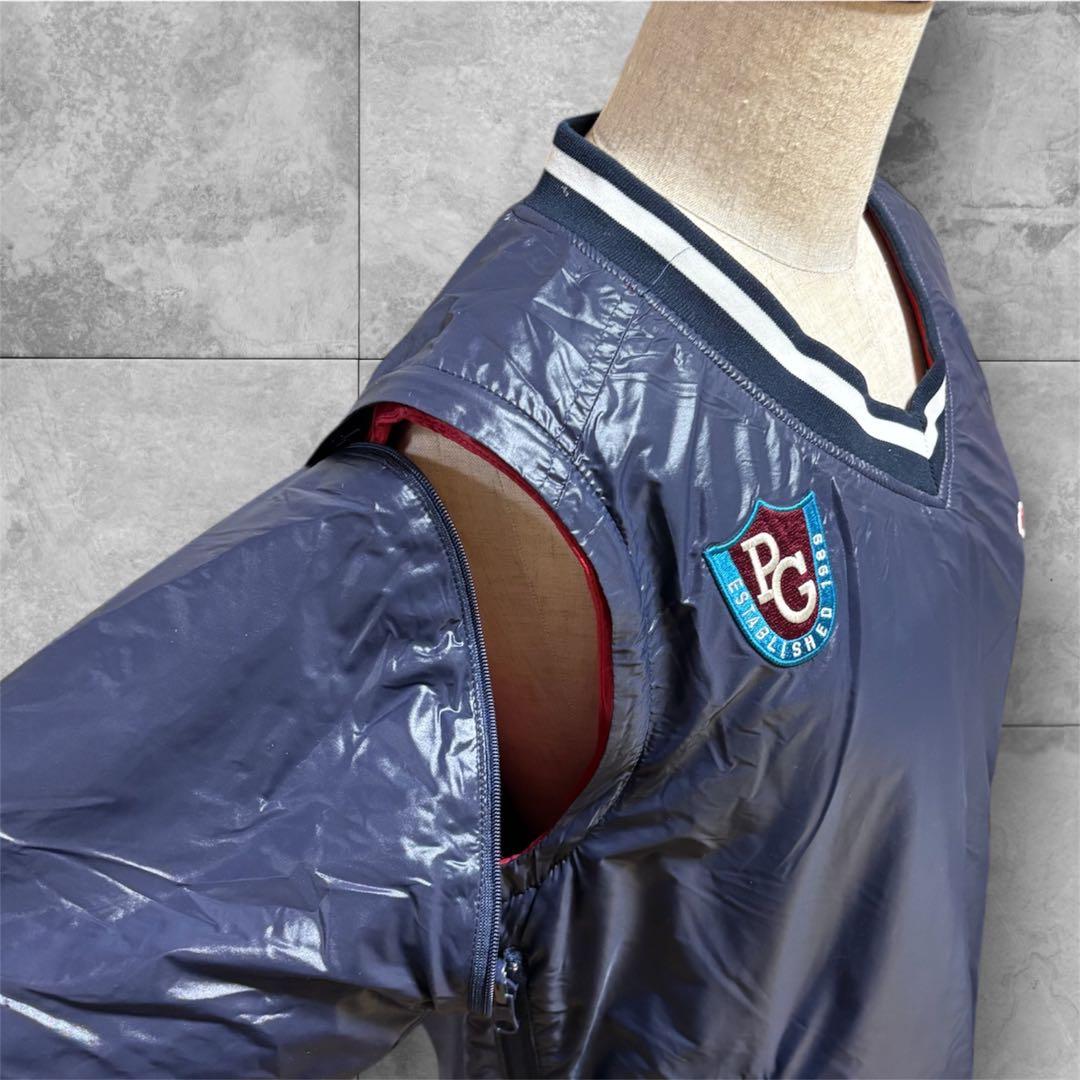 【美品】パーリーゲイツ リバーシブル スニード サイズ2 ネイビー✖️レッド