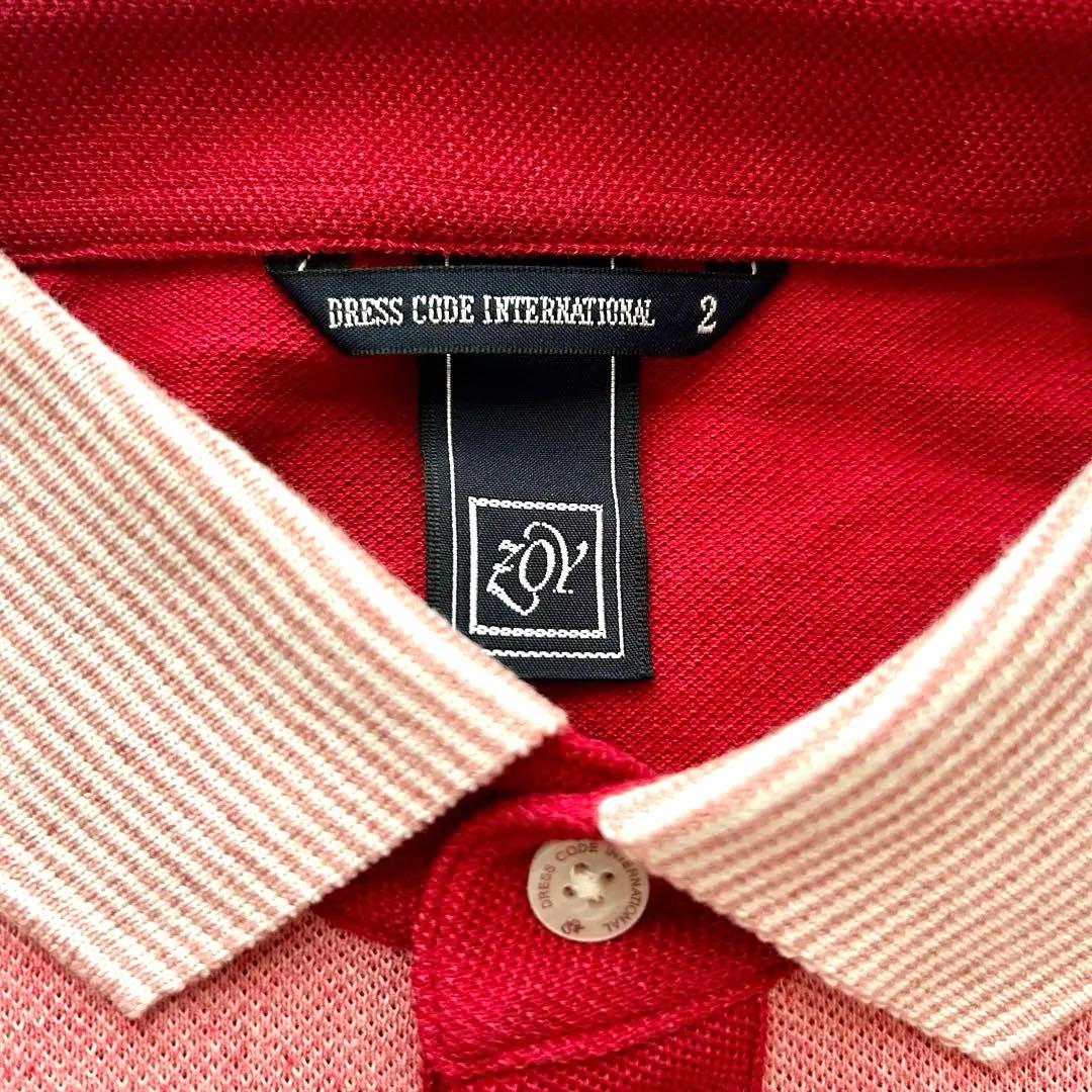 ◆美品◆ ZOY ゾーイ ロゴ 刺繍 ストレッチ 半袖 ポロシャツ ゴルフウェア