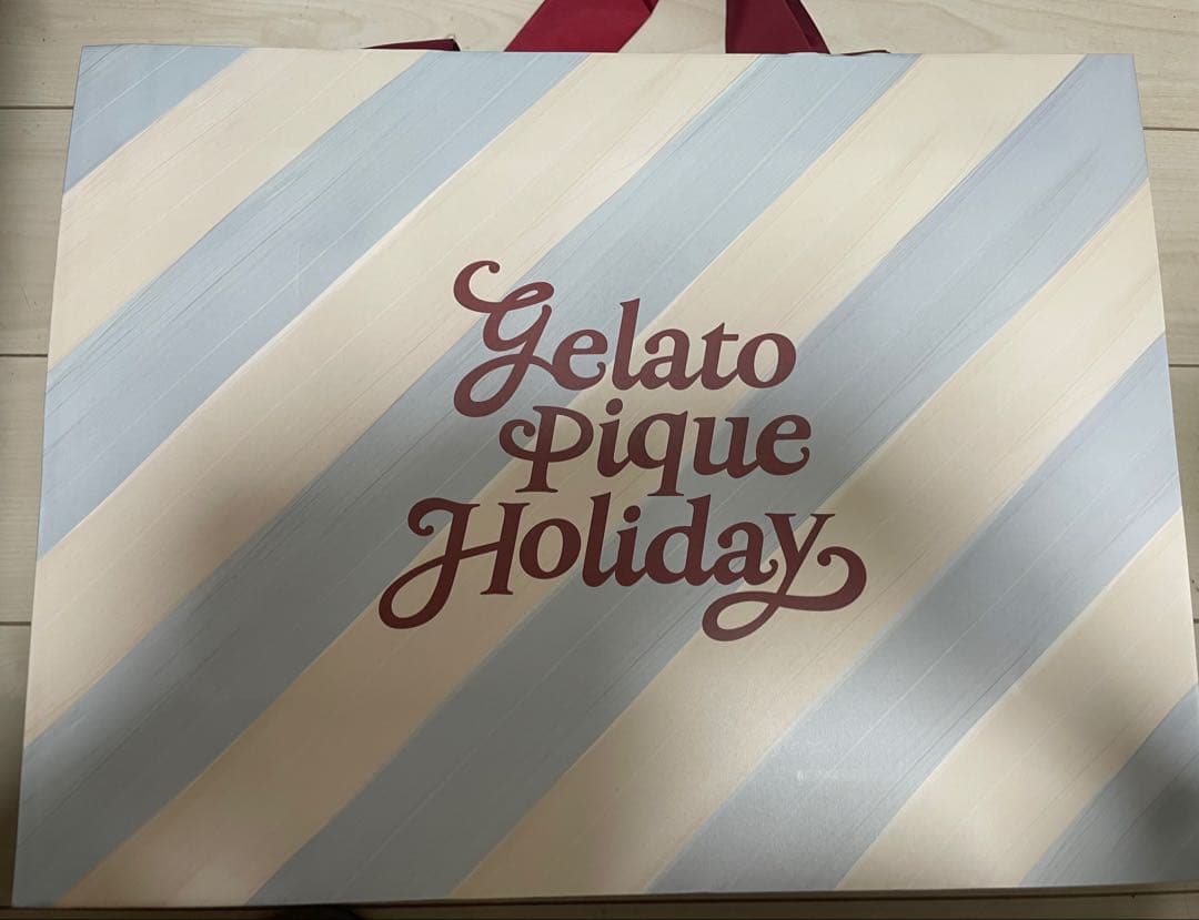 【新品】ジェラートピケ　箱、ショッパー付き パーカー&ショートパンツ上下セット