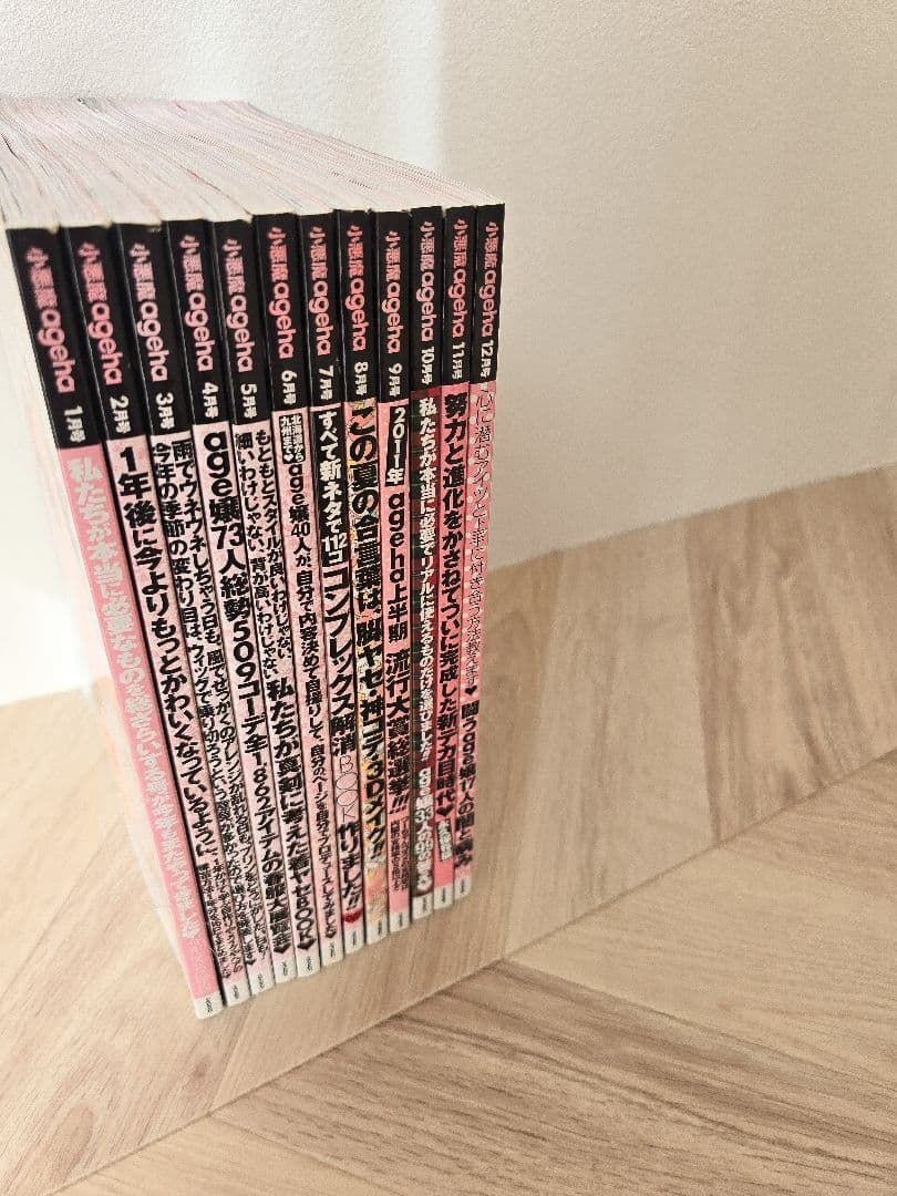 最終お値下げ価格 小悪魔ageha 2011年1月〜12月号まとめ売り